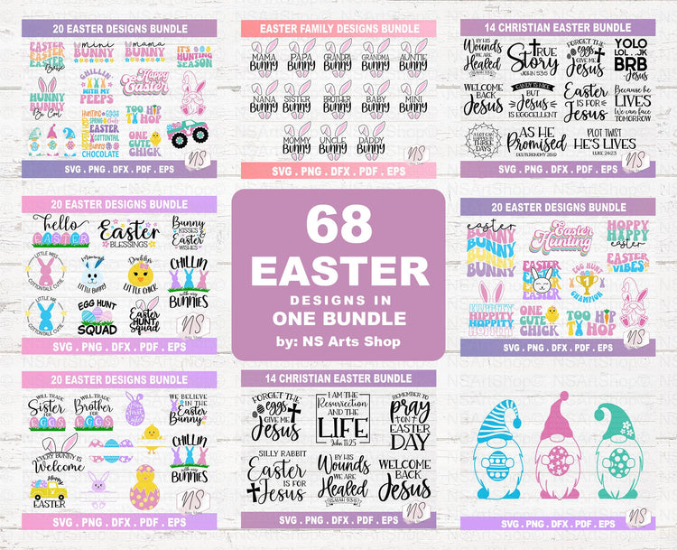 Mega Easter SVG Bundle