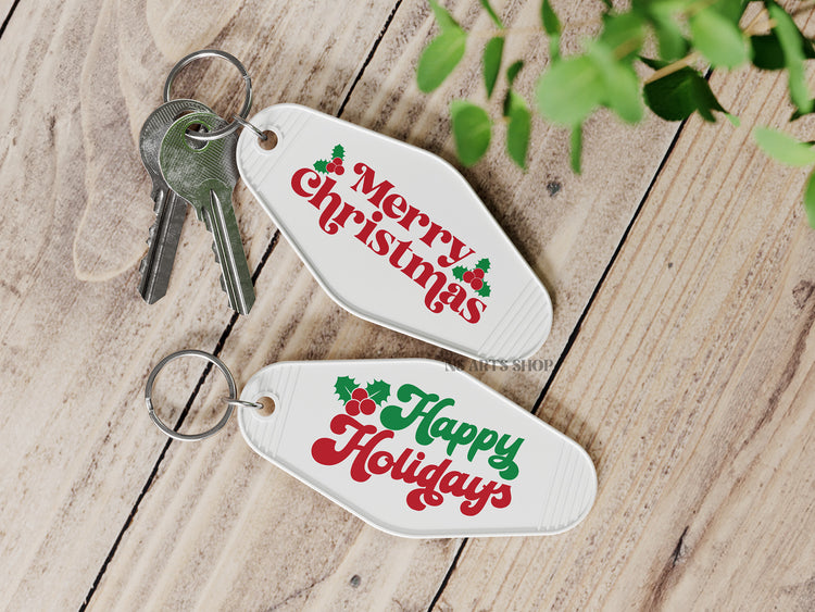 Christmas Motel Keychain SVG Bundle