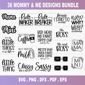 Mommy And Me SVG Bundle