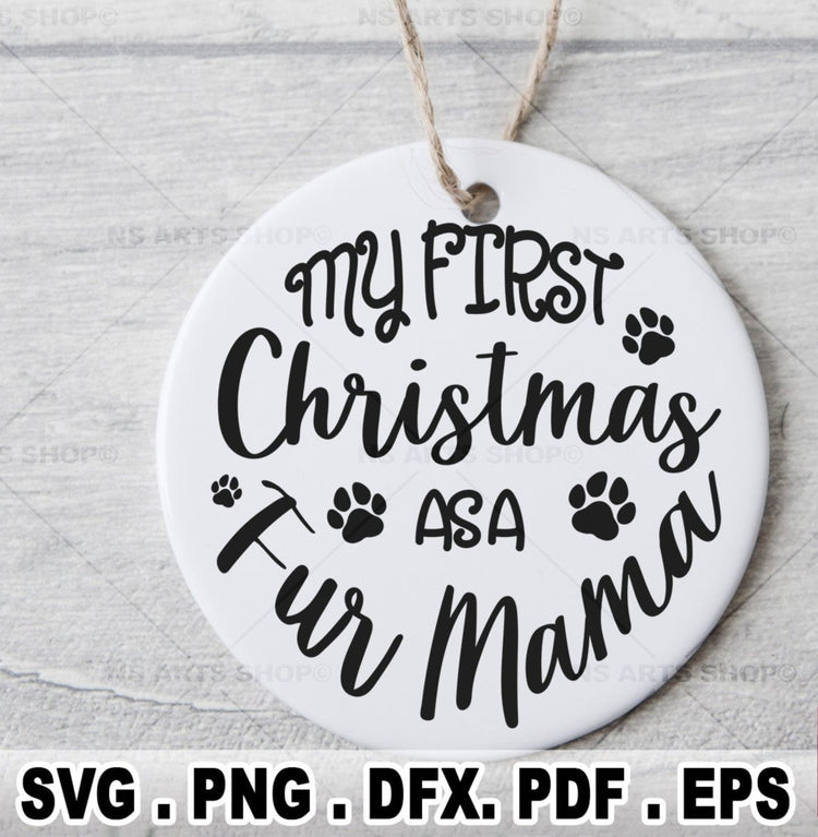 fur mom svg christmas