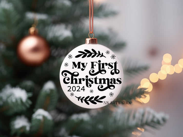 First Christmas SVG Files