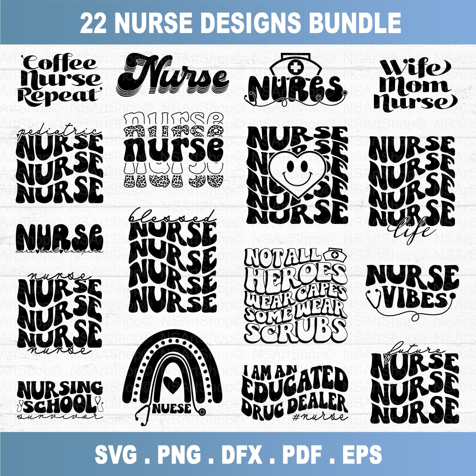 Nurse SVG Bundle