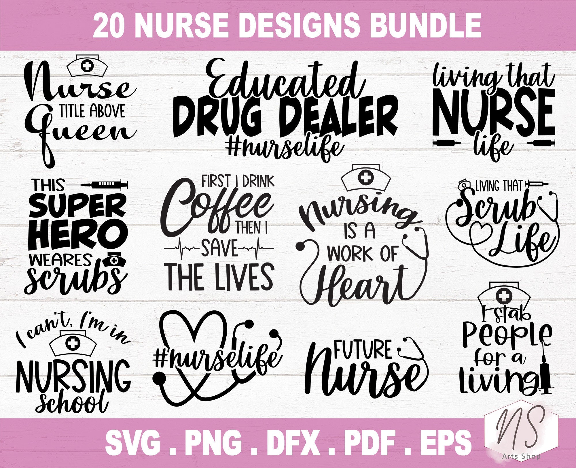 Nurse SVG file