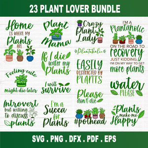 Plant Lover SVG Bundle