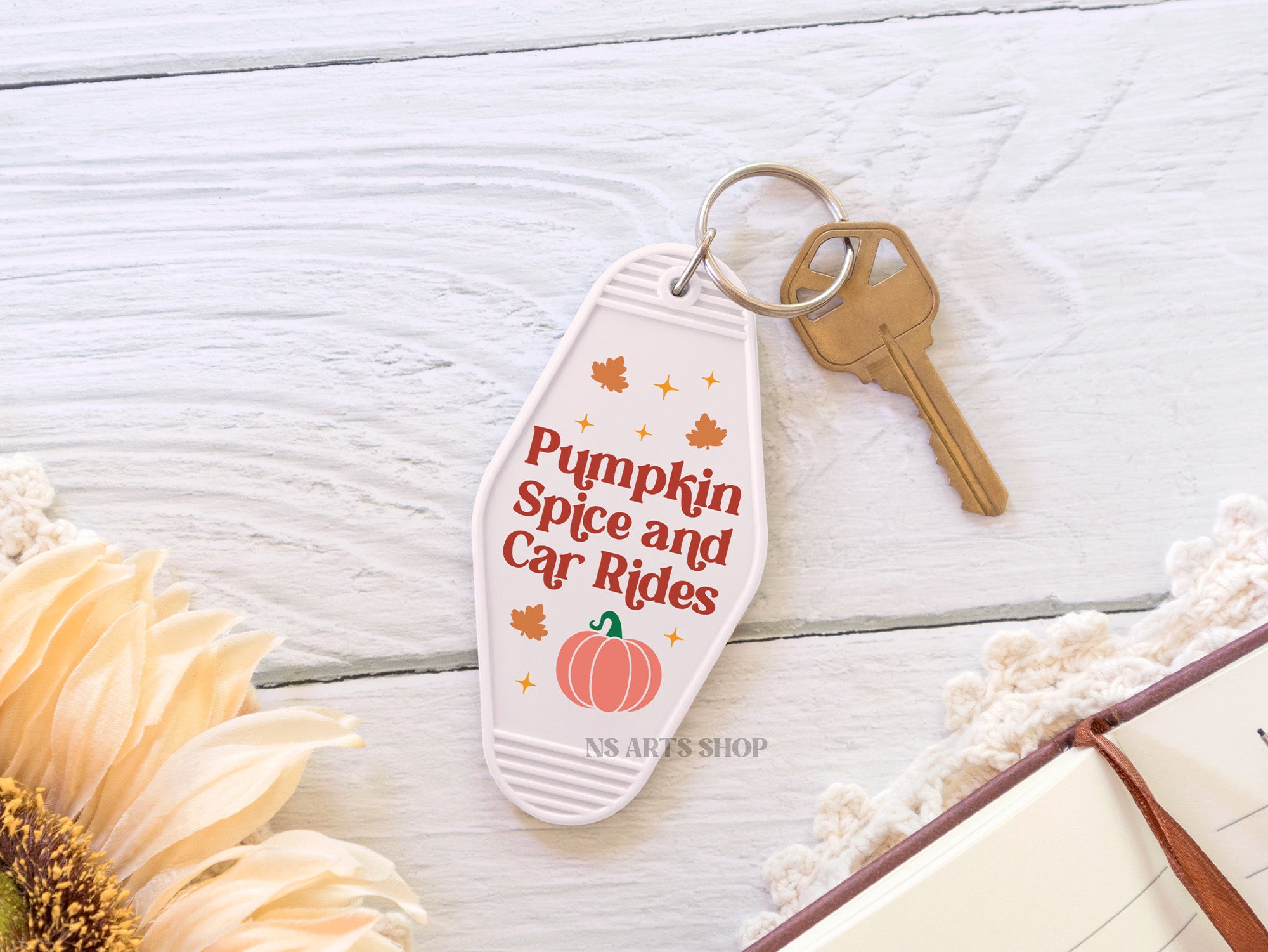 Fall Motel Keychain SVG Bundle