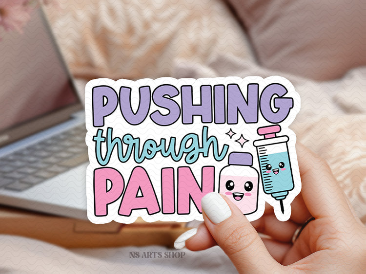 Pushing Through Pain PNG SVG