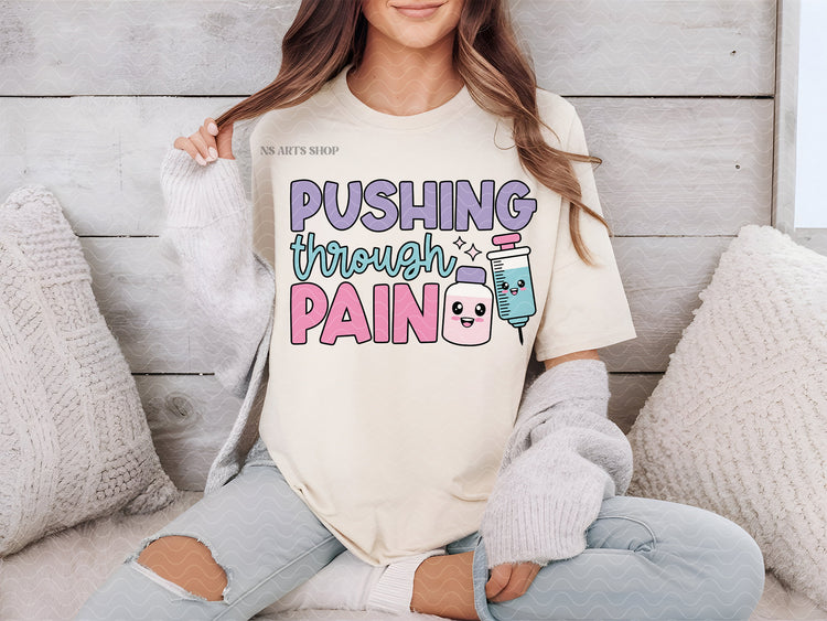 Pushing Through Pain PNG SVG