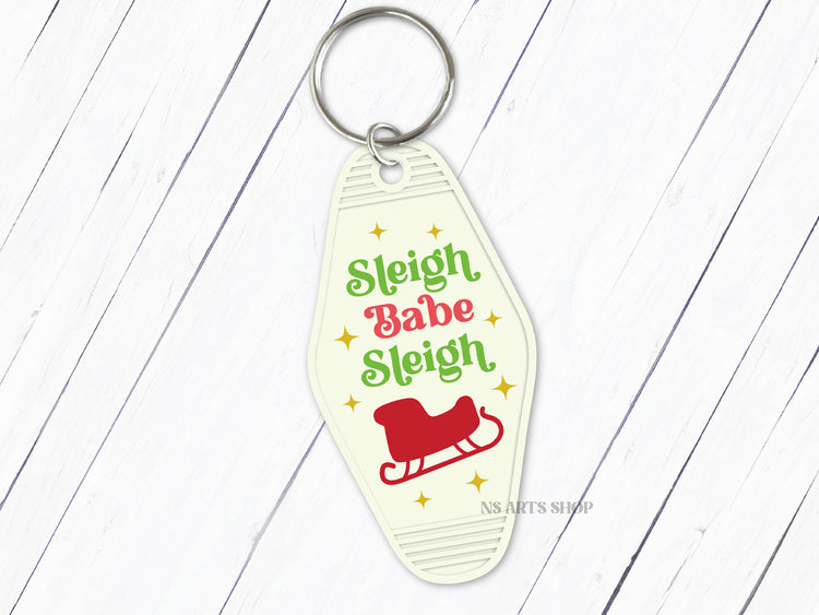 Christmas Motel Keychain SVG Bundle