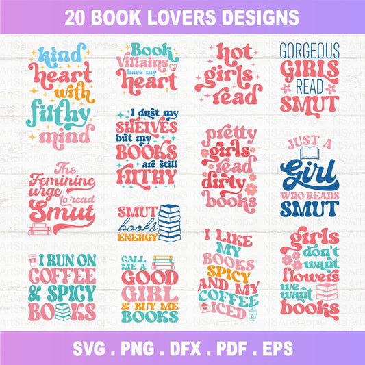 Spicy Book SVG Bundle