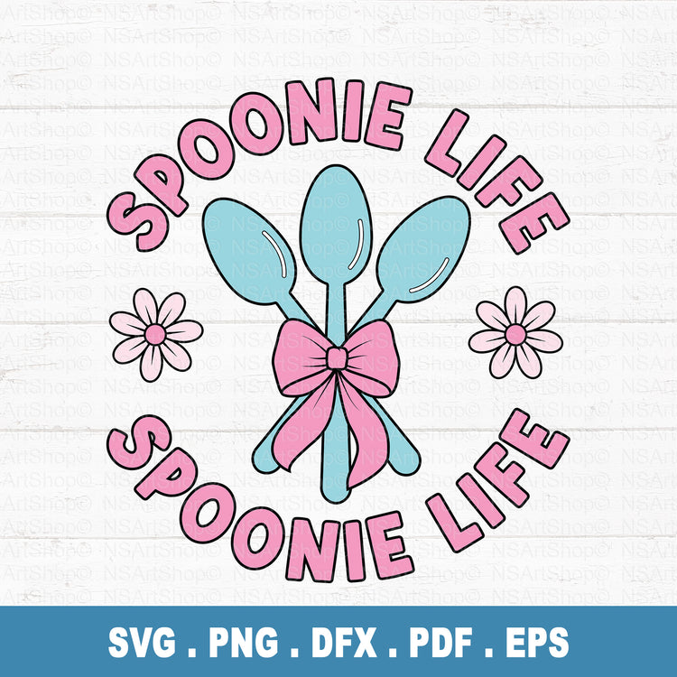 Spoonie Life PNG SVG