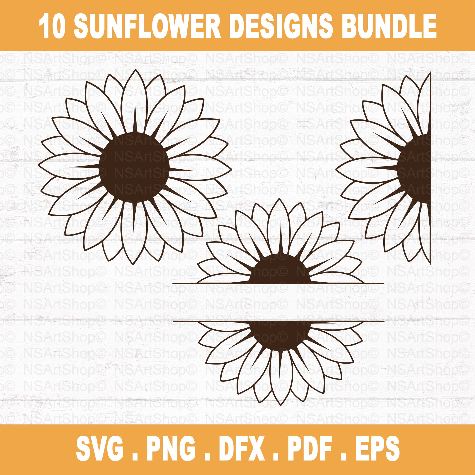 Sunflower SVG Bundle