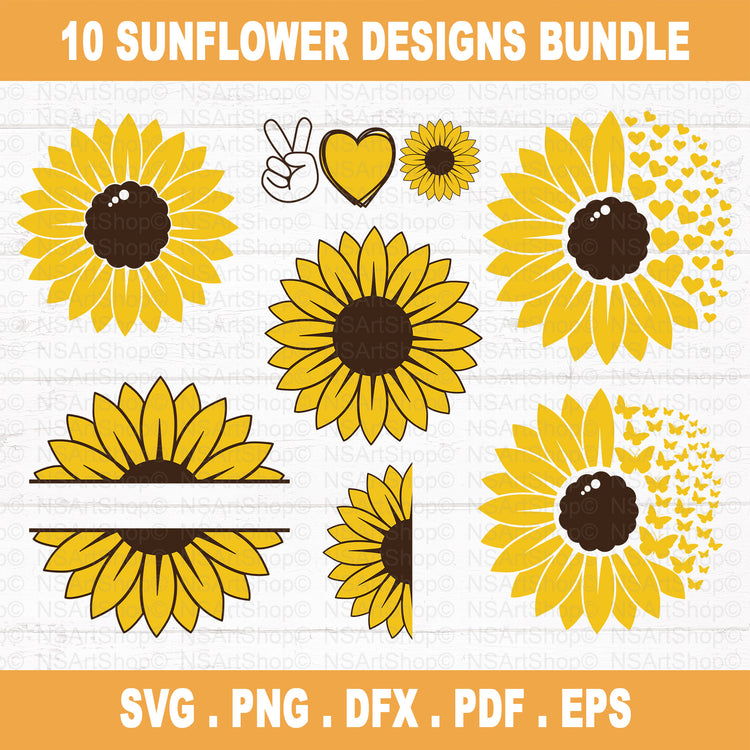 Sunflower SVG Bundle