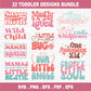 Toddler SVG Bundle