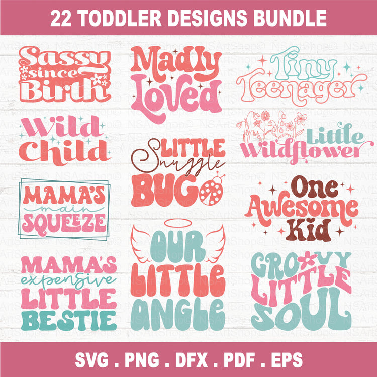 Toddler SVG Bundle