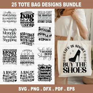 Tote Bag SVG Bundle