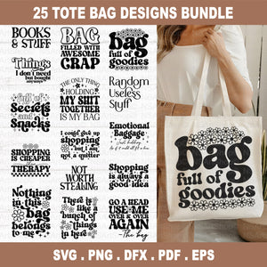 Tote Bag SVG Bundle