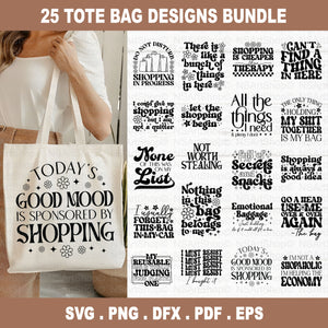 Tote Bag SVG Bundle