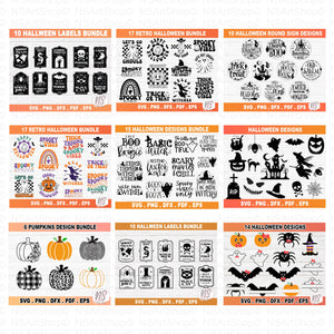 Mega Halloween SVG Bundle