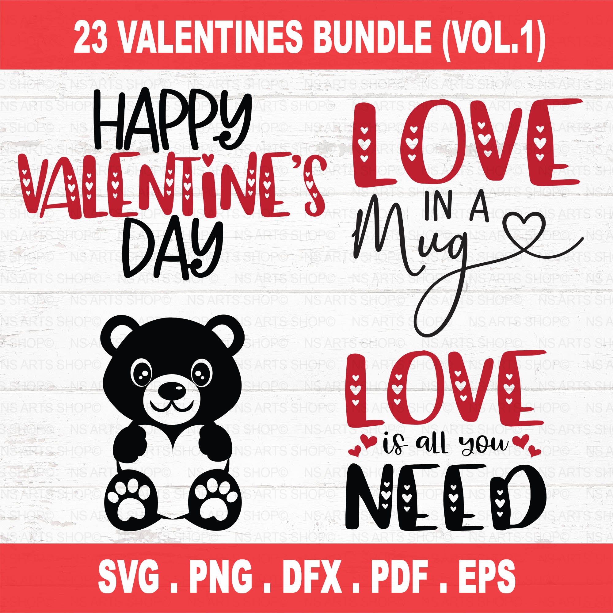 Valentine Day SVG Bundle