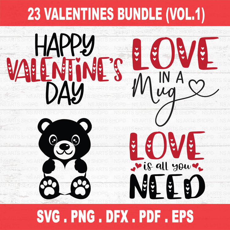 Valentine Day SVG Bundle