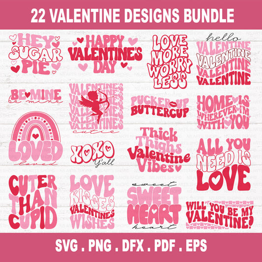 Valentine SVG Bundle