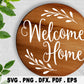 Round Welcome Sign SVG Bundle