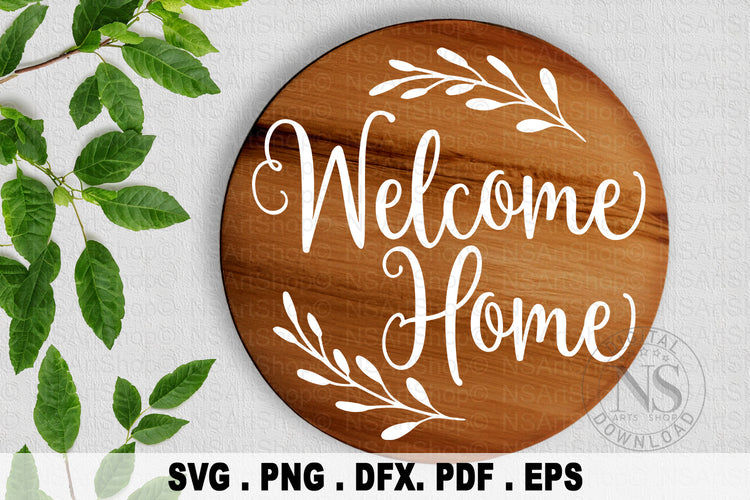 Round Welcome Sign SVG Bundle