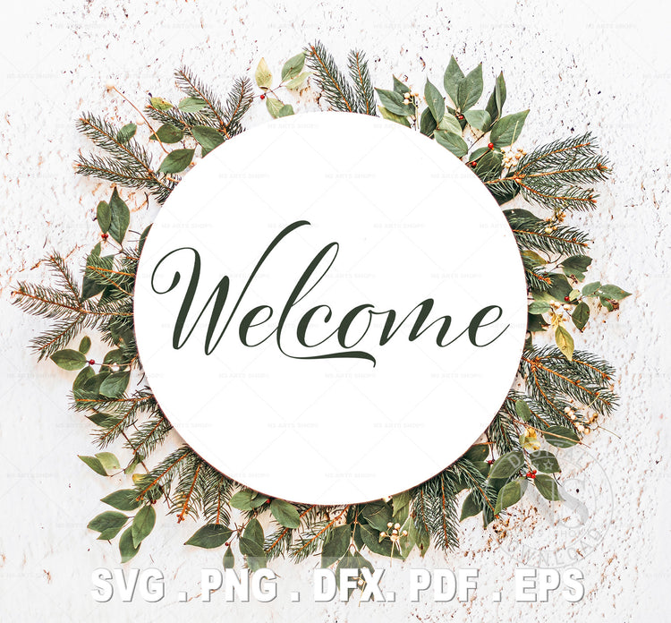 Welcome Sign SVG Bundle