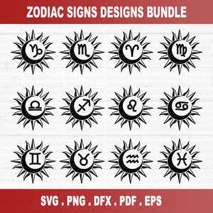 Zodiac SVG Bundle