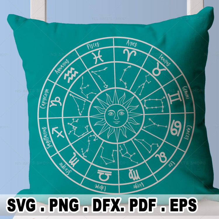 Astrology Wheel SVG