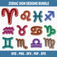 Zodiac Signs SVG Bundle