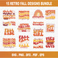 Fall SVG Bundle Retro