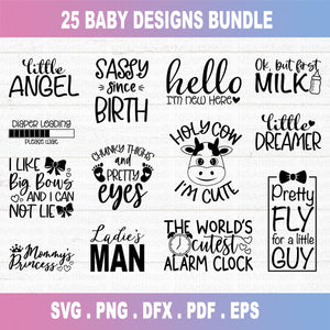 Baby SVG Bundle