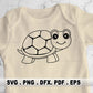 Baby Turtle SVG