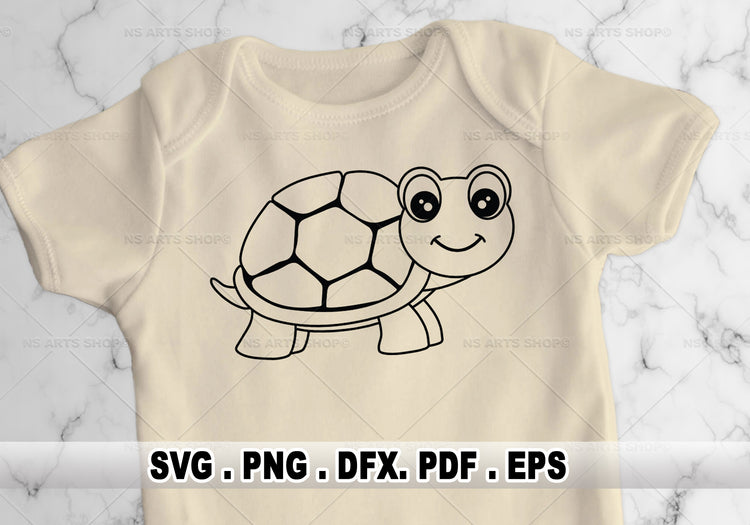 Baby Turtle SVG