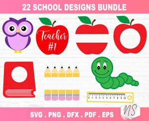 School SVG Bundle