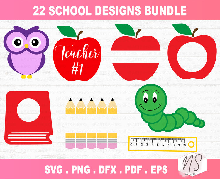 School SVG Bundle