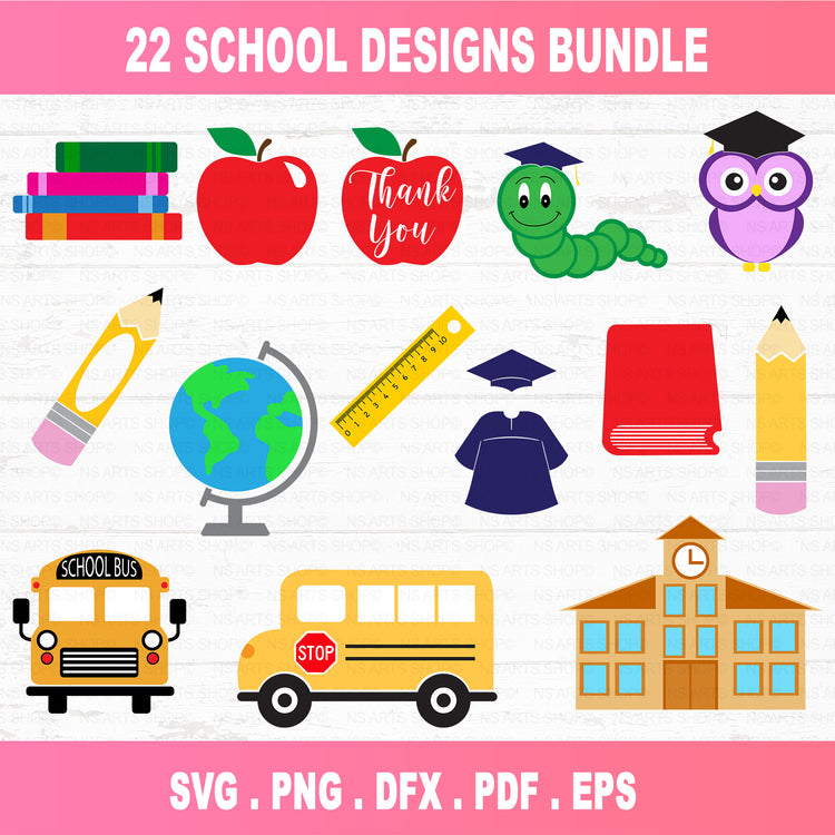 School SVG Bundle