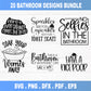 Bathroom Quotes SVG Bundle