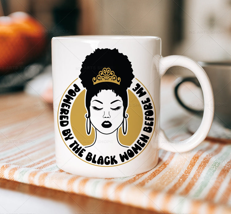 Powered By Black Women SVG