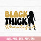 Black Thick Beautiful SVG