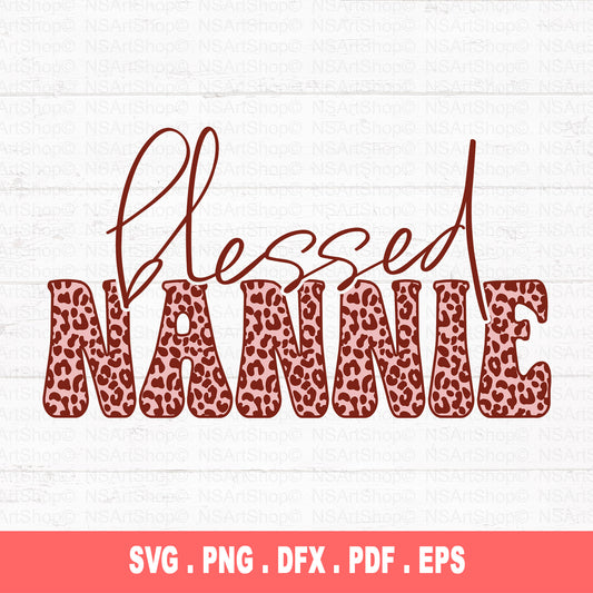 Blessed Nanny SVG