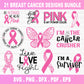 Breast Cancer SVG Bundle