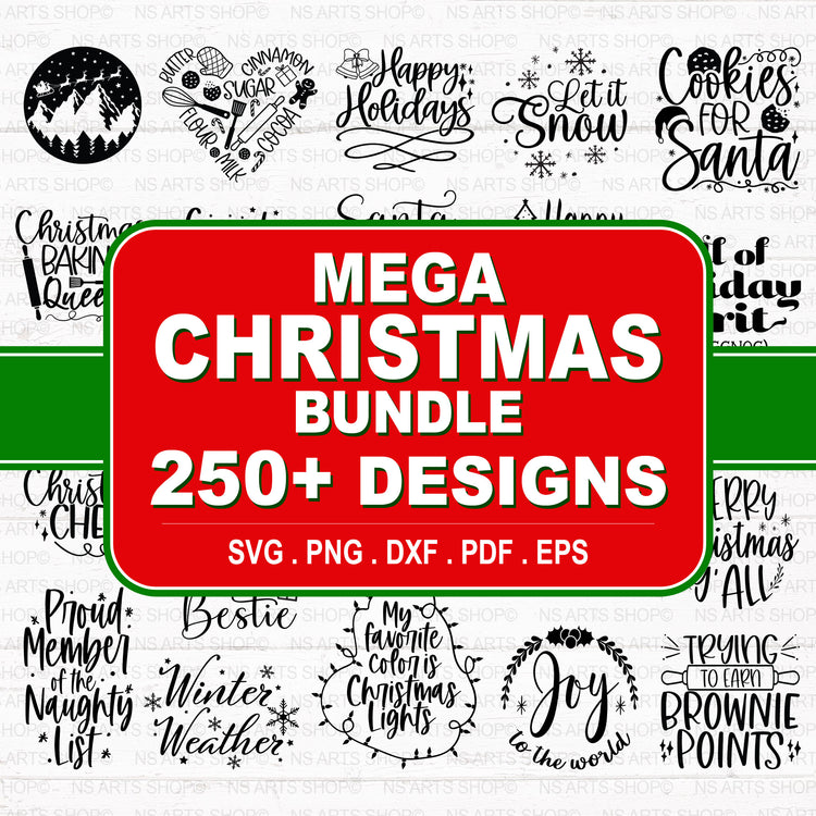 Christmas Mega SVG Bundle