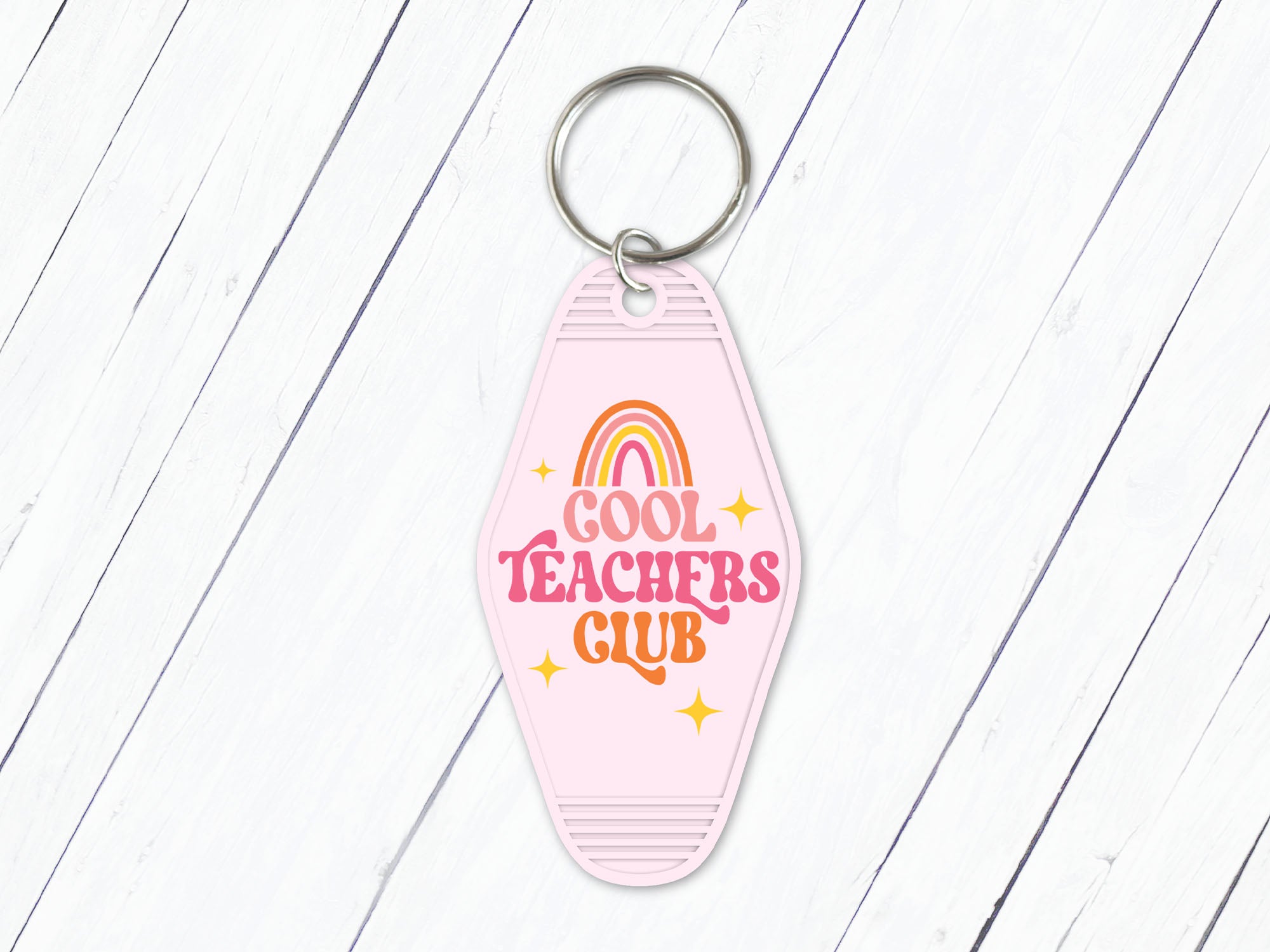 Teacher Motel Keychain SVG Bundle