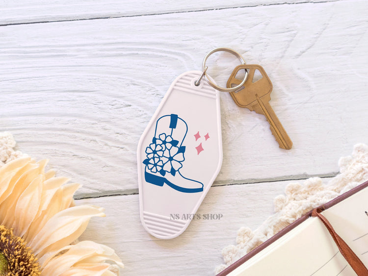 Motel Keychain SVG Bundle Retro