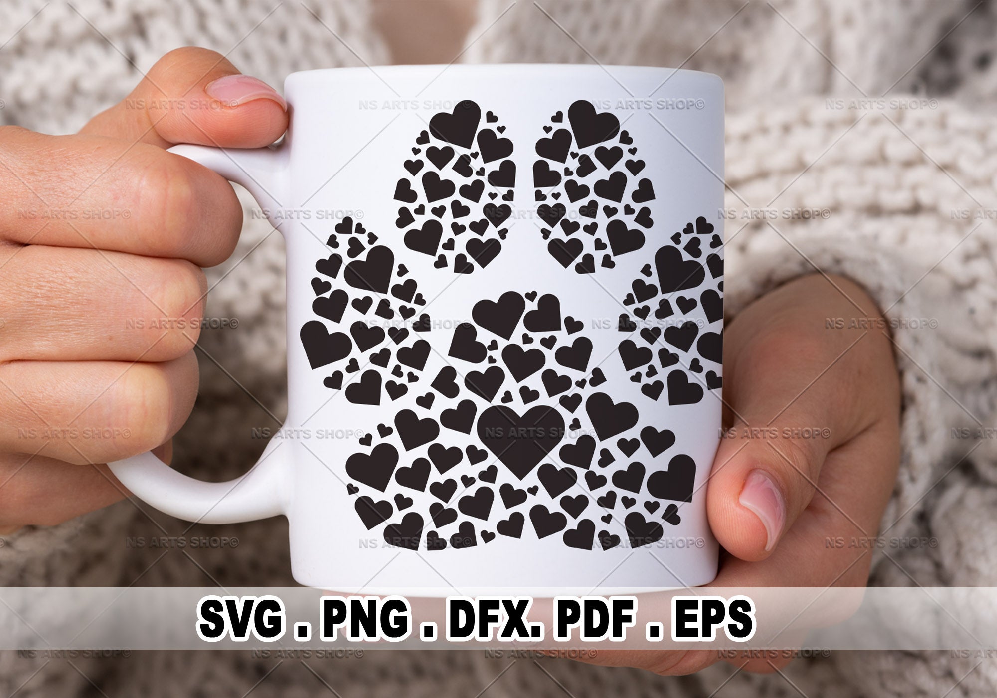 Paw Print SVG Bundle