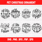 Pet Christmas Ornament SVG Bundle