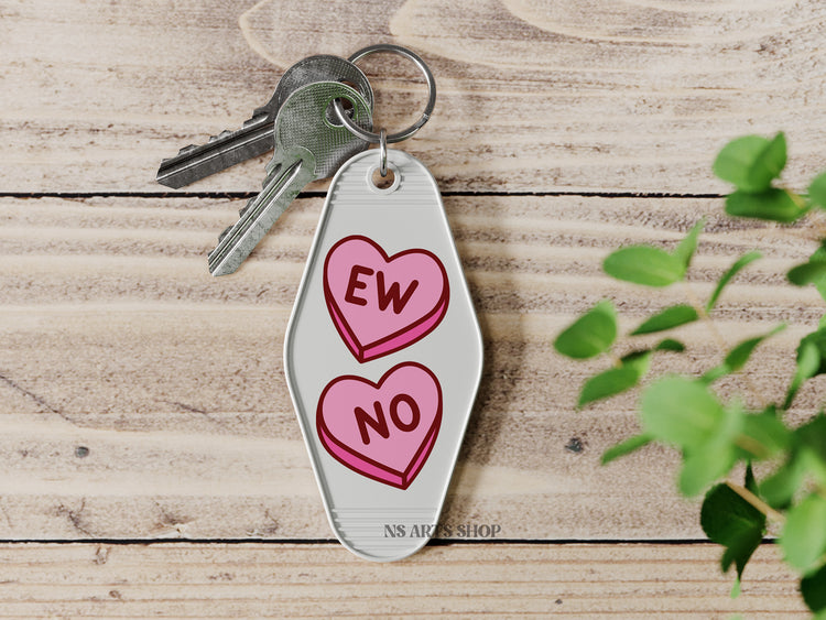 Anti Valentine Motel Keychain SVG Files