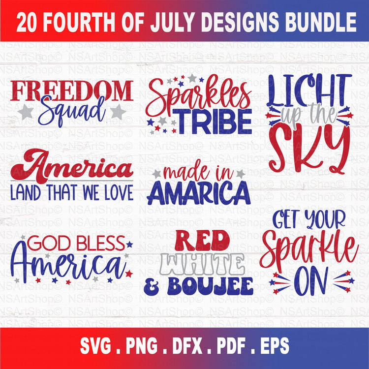 4th of July SVG Bundle